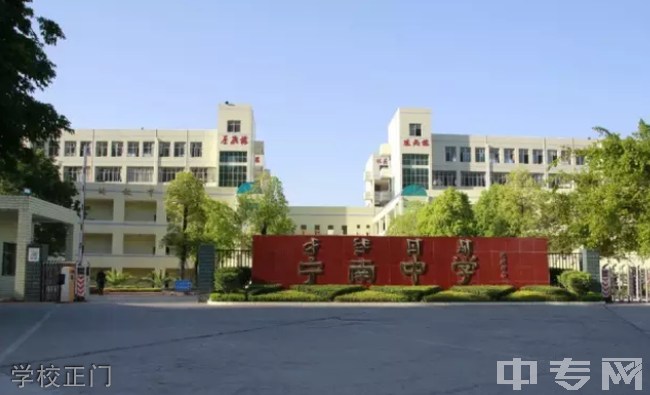 宁南中学学校正门